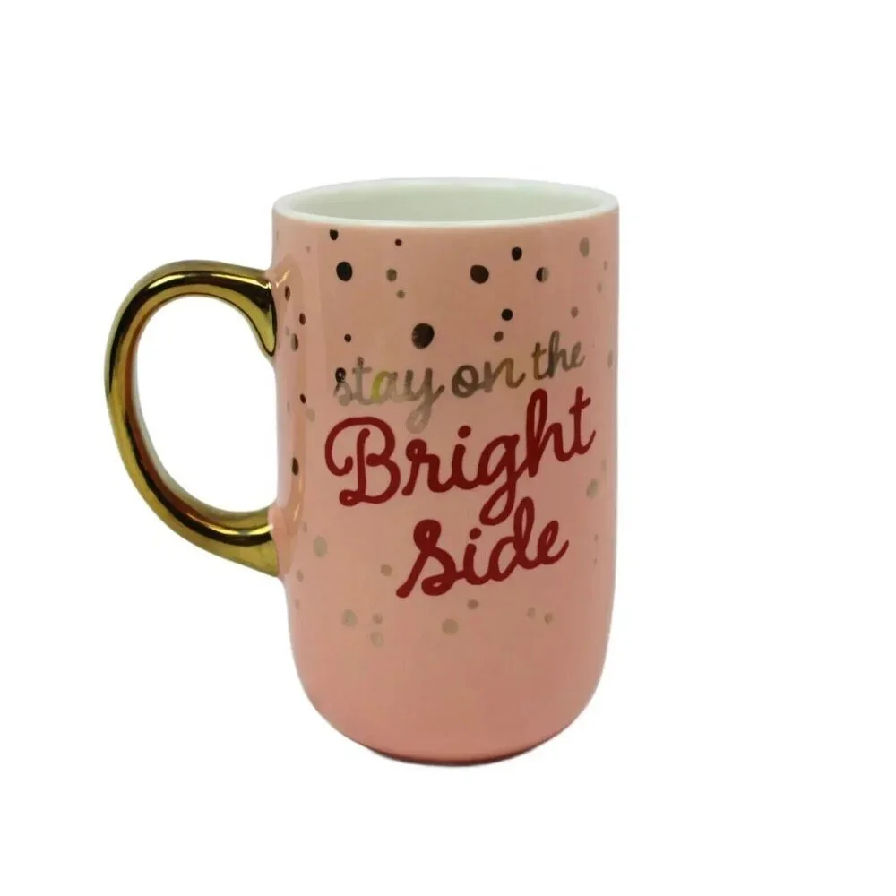 Jumbo Mug Modern Expressions Coffee Tea 20.6 oz Gift Stay On The Bright Side New